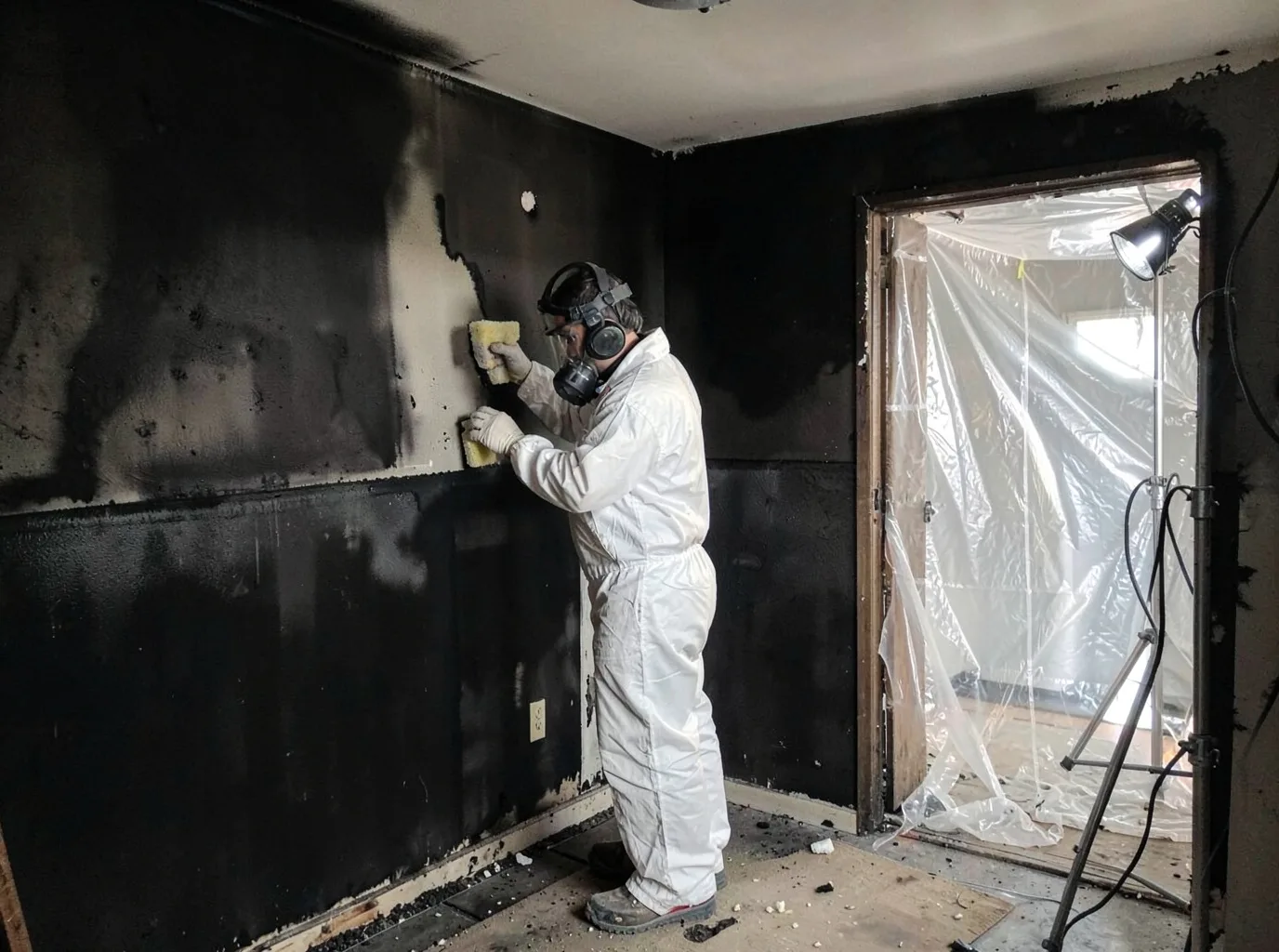 Fire Damage Restoration company in Calvin, WV